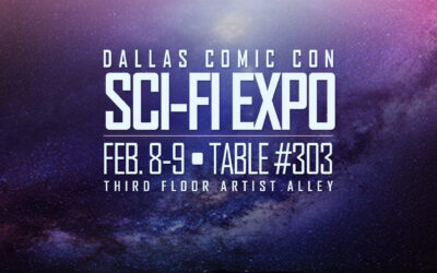 The Art of Warlick at Dallas Comic Con’s Sci-Fi Expo